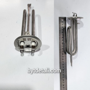 Тэн нержавейка 1.5 кВт. для бойлера типа  Thermex D-64mm  клемы под винт  L-130/180
