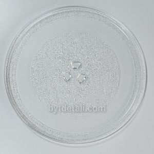 Тарелка для микроволновой печи (СВЧ) Ø 255mm (с креплением под куплер)