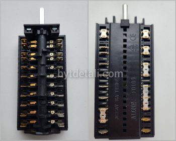 Переключатель ALONE FD 109 для  электроплит   девятипозиционный 8+1 Piramida 33301002, 33301063