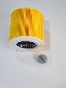 Фильтр пылесоса KARCHER d120/80мм h115мм WD3 WD2 SE4001 SE4002 6.414-552