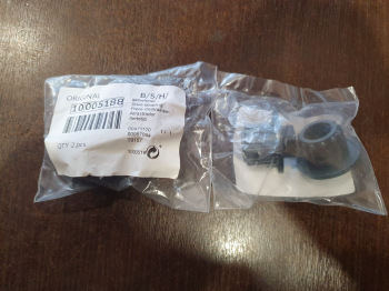 Втулка (муфта) шнека для мясорубки Bosch  Zelmer  10005188 (комплект 2 шт)