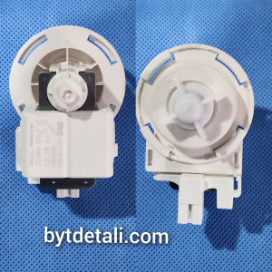 Насос MIELE 30W на 4-х защелках клеммы вместе 3788832, 6239560, 6239562,