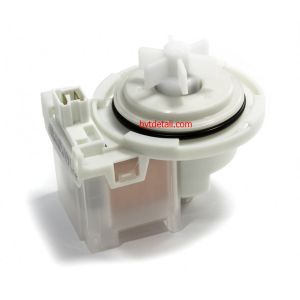 Сливной насос (помпа) 30W Copreci для Bosch, Siemens, клеммы спереди вместе, на 4 защелках,, KEBS121/128
