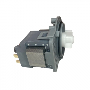 Насос стиральной машины (помпа) универсальный 40W, на 3 винтах, клеммы назад раздельно